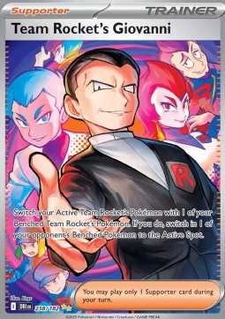 10. Team Rocket's Giovanni (DRI 238) - Special Illustration Rare (SAR)